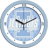 Illinois Fighting Illini NCAA Wall Clock (Blue)