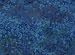 Sarong, Floral Batik - Blue Flowers