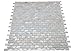 Genuine Natural Mother of Pearl Oyster Mini Brick Shell Mosaic Tile for Kitchen Backsplashes, Bathroom Walls, Spas, Pools By Vogue Tile