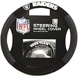Bsi Products NFL Oakland Raiders Steering Wheel Cover