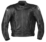 Joe Rocket Sonic 2.0 Mens Perforated Leather Motorcycle Jacket Black/Black L