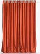 Ring Top / Grommet Top Rust Velvet Curtains / Drapes / Panels