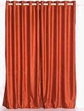 Ring Top / Grommet Top Rust Velvet Curtains / Drapes / Panels