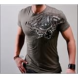 Monarchy Clothing - Mens Western Crew Short Sleeve Tee by Monarchy Clothing