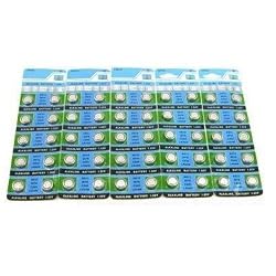 50 357 LR44 Alkaline Watch Batteries AG13 SR44W