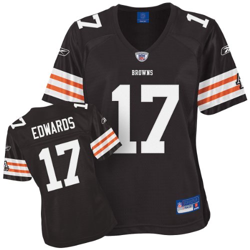 Reebok Cleveland Browns Braylon Edwards Women's Premier Jersey Small