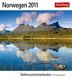 Norwegen 2011: Sehnsuchts-Kalender. 53 heraustrennbare Farbpostkarten