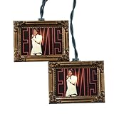 Kurt Adler UL 10-Light Elvis '68 Finale Picture Frame Light Set