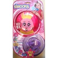Shnooks Plush Friend Toy, Fershnizzle Pink and Yellow, with Hair Accessories