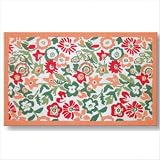 Accent Flora Multi Novelty Rug Size: 1'9 x 2'9 by 