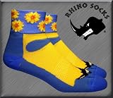 SS series, Sunflower, bky blue/yellow, anklet sports cycling biking hiking running socks