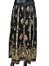 Work Skirts - Long Skirts -Black Pearl Color Sequin Work Girls Comfortable Clothing in India Size 36 for Free Shipping