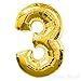 AFTERLOON® 40 Inch Chrome Glossy Gold Foil 