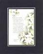 Amor es sufrido, es benigno; el amor no tiene envidia. 1 CORINTIOS 13:4-8 . . . 8 x 10 Inches Spanish Biblical/Religious Verses in Spanish set in Double Beveled Matting - A Timeless and Priceless Poetry Keepsake Collection