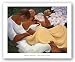 Eve in the Garden by Sandra Bierman 28"x22" Art Print Poster