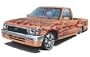 32800 1/24 #12 Toyota Hilux Lowrider