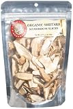 Aromatica Organics Shitake Mushroom Sliced, 0.75-Ounce Bags (Pack of 6)