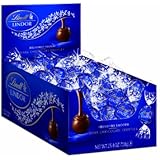 Lindt LINDOR Dark Chocolate Truffles, 60 Count Box