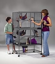 Midwest 142 Ferret Nation Double-Level Ferret Cage with Ramps