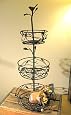 Arabella- 3 Layer Bird nest Tier Stand with Leaves