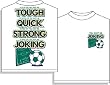 Joking Short Sleeve Soccer T-Shirt