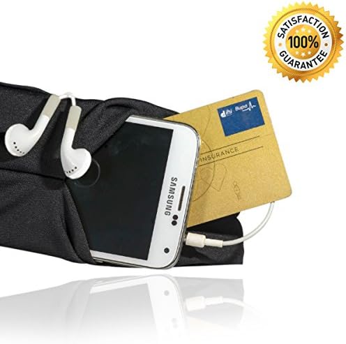 Blue1one Unisex Fit Belt with Zipper Pocket