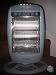 Hyundai 1200watt Oscillating Halogen Heater 3 Settings,Auto tipover