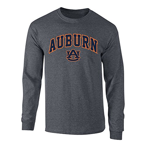 Auburn Tigers Long Sleeve Tshirt Charcoal