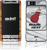 Skinit Miami Heat Away Jersey Vinyl Skin for Motorola Droid X