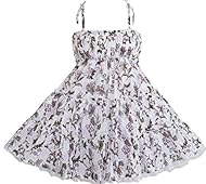 Girls Shirred 2015 Halter Party Dress 