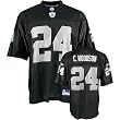 Charles Woodson #24 Oakland Raiders Youth NFL Replica Player Jersey by Reebok (Black) Charles Woodson #24 Oakland Raiders Youth NFL Replica Player Jersey by Reebok (Black)
