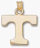 Tennessee Volunteers Power T Pendant - 10KT Gold Jewelry