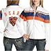 Chicago Bear Jackets : Chicago Bear Ladies White Overlay Full Zip Jacket