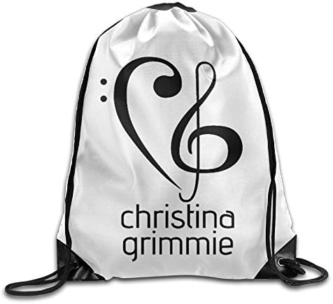 ZHUN Christina-Grimmie-and-fan-arts-christina-grimmie-20025732-750-750.png Drawstring Backpack Sack Bag