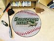 Sacramento State Aggies 29" Round Baseball Floor Mat (Rug)