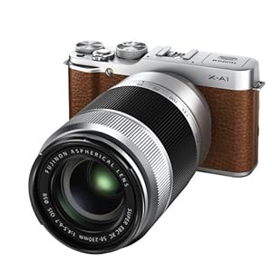 FUJIFILM デジタルカメラミラーレス一眼 X-A1ダブルズームレンズキット ブラウン F X-A1BW/1650/50230KIT
