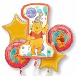 Winnie the Pooh 1st Birthday Balloon Bouquet