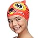 Fun Swimming Cap for Kids & Toddlers - Youth Swim Caps for Girls, Boys & Children Aged 4-12 | Baby & Kid Swim Caps for Long and Short Hair | Kids Swim Hat - Ideal Kids Swimcap for Pool & Bathing