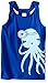 Gymboree Girls' Blue Octopus Graphic Tank