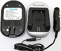 CG-800 AC/ Car Battery Charger for Canon BP-808, BP-809, BP-819, BP-827 Battery; Works with Canon: FS10, FS100, FS100 GW, FS100 SB, FS11, VIXIA HF10, VIXIA HF100, VIXIA HF11, VIXIA HG20, VIXIA HG21 Camcorders.