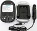 CG-800 AC/ Car Battery Charger for Canon BP-808, BP-809, BP-819, BP-827 Battery; Works with Canon: FS10, FS100, FS100 GW, FS100 SB, FS11, VIXIA HF10, VIXIA HF100, VIXIA HF11, VIXIA HG20, VIXIA HG21 Camcorders.