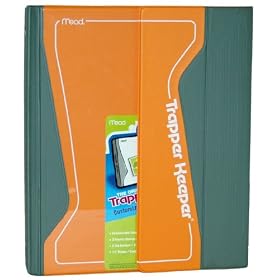 Mead Trapper Keeper Binder, 1.5 inch, Orange (26038)