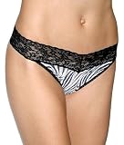 Hanky Panky Zebra Low Rise Thong Panty