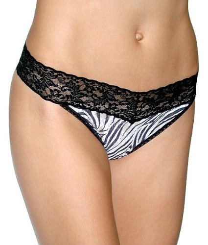 Hanky Panky Zebra Low Rise Thong Panty