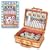25pc Picnic Tea Set in Hamper