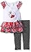 Nannette Baby Girls' Little 2 Piece Fashion Legging Set