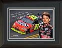 Jeff Gordon Personalized Framed Photograph with Digital Signature and Happy Birthday Message