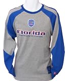 Men`s Florida Gators L/S Heather Gray Overdrive Tee