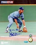 Bob Horner Autographed 8 x 10 Photograph (Unframed) with '78 ROY Inscription