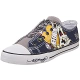 Ed Hardy Little Kid/Big Kid Lowrise Sneaker,Navy,4 M US Big Kid